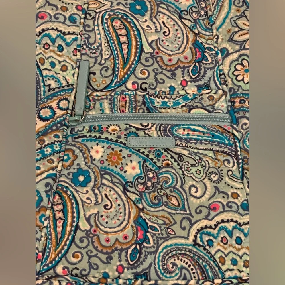 Vera‎ Bradley Blue Paisley Shoulder Bag